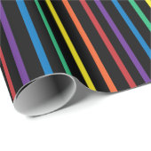 Rainbow Pride Stripe Wrapping Paper ラッピングペーパー (ロールコーナー)
