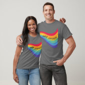 Rainbow Proud Everyday Pride family Tシャツ (ユニセックス)