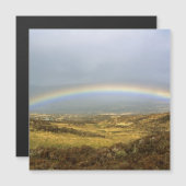 Rainbow Rannoch Moor Scotlandポストカードポスター (正面/裏面)
