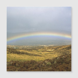 Rainbow Rannoch Moor Scotlandポストカードポスター