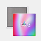 Rainbow Reflections マグネット (正面/裏面)