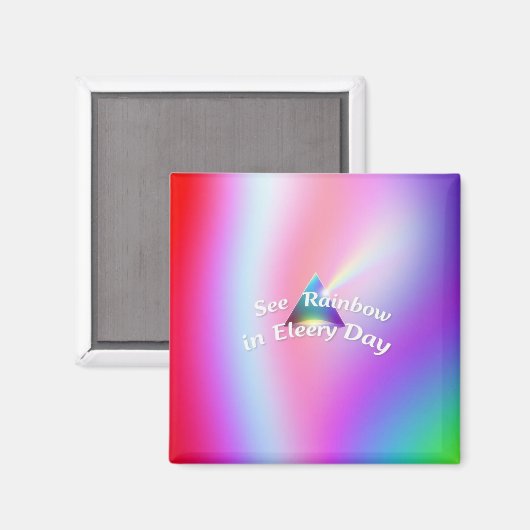 Rainbow Reflections マグネット (正面/裏面)