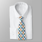Rainbow Ribbons Abstract Infinity Symbol Neck Tie ネクタイ (タイ)