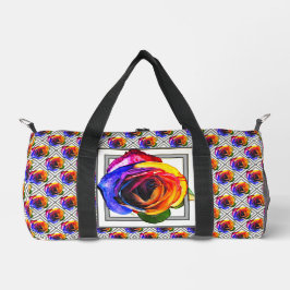 Rainbow Rose   ダッフルバッグ