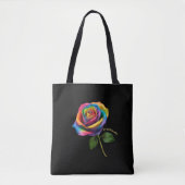 Rainbow Rose-Tote トートバッグ (正面)