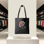 Rainbow Rose-Tote トートバッグ