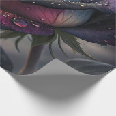 Rainbow Rose Wrapping Paper — Elegant Multicolor ラッピングペーパー (角)