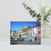 Rainbow Row, Charleston South Carolina ポストカード (スタンド正面)