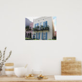 Rainbow Row Houses, Charleston SC Poster ポスター (キッチン)