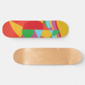 Rainbow Rush Abstract Skateboard スケートボード (横)