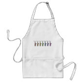 Rainbow Saxophones Music for Musicians スタンダードエプロン (正面)
