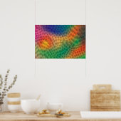 Rainbow Scales poster ポスター (キッチン)