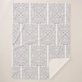 Rainbow Sherpa Blanket シェルパブランケット (正面)