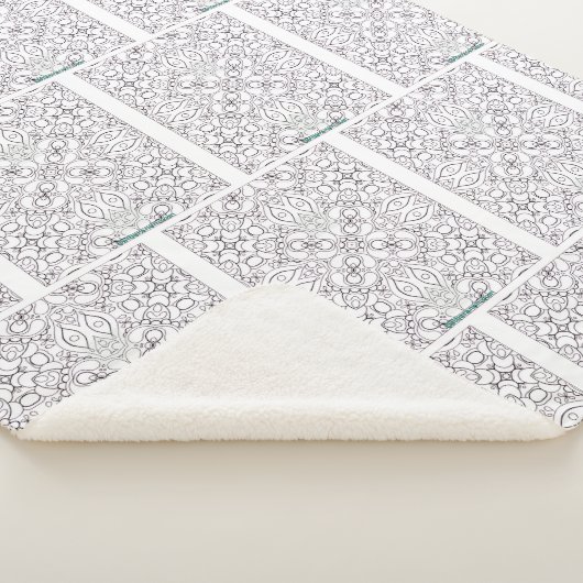 Rainbow Sherpa Blanket シェルパブランケット (3/4)