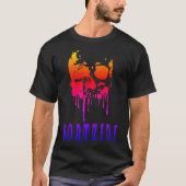 Rainbow Skull Tシャツ (正面)