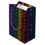 Rainbow Skulls Gift Bag ミディアムペーパーバッグ (裏面アングル)