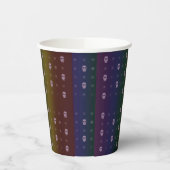 Rainbow Skulls Paper Cups 紙コップ (左)