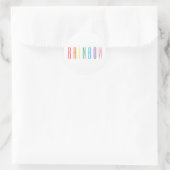 RAINBOW Small Roundスタンプ ラウンドシール (バッグ)