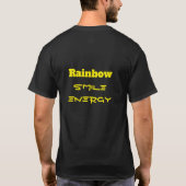 Rainbow Smile Energy Tシャツ (裏面)