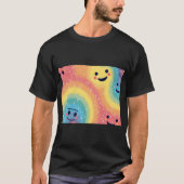 Rainbow smile energy tシャツ (正面)