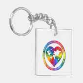 Rainbow Soul Circle キーホルダー (正面左)