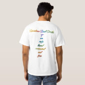 Rainbow Soul Circle Tシャツ (裏面フル)