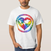 Rainbow Soul Circle Tシャツ (正面)