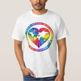Rainbow Soul Circle Tシャツ