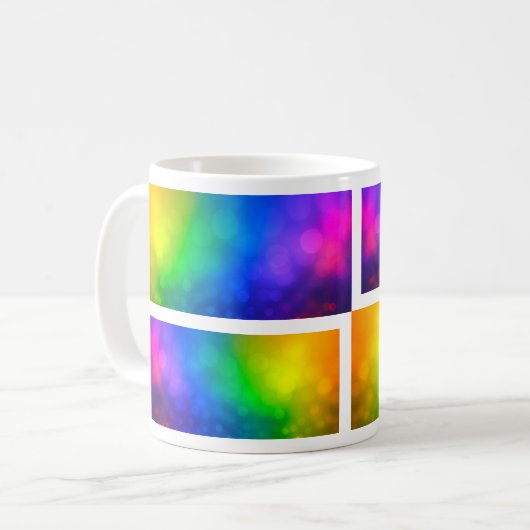 Rainbow Spectrum Mug コーヒーマグカップ (正面左)