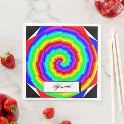 Rainbow Spiral by Kenneth Yoncich (インサイチュ)