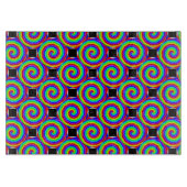 Rainbow Spiral by Kenneth Yoncich カッティングボード (正面)