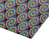 Rainbow Spiral by Kenneth Yoncich カッティングボード (角)
