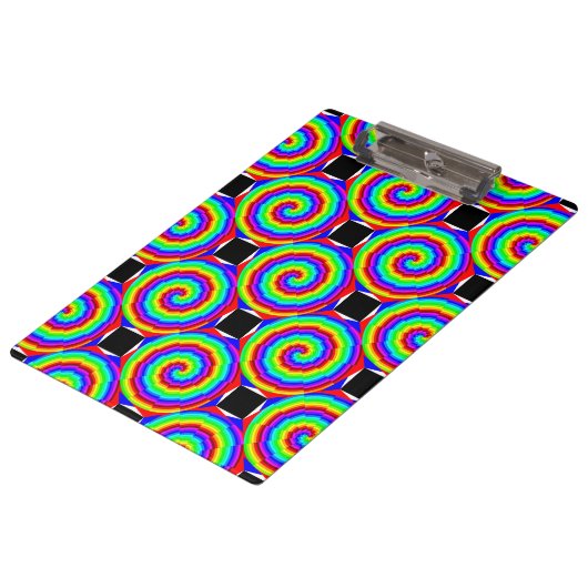 Rainbow Spiral by Kenneth Yoncich クリップボード (アングル)