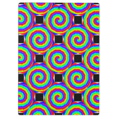 Rainbow Spiral by Kenneth Yoncich クリップボード (裏面)