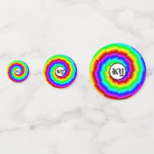 Rainbow Spiral by Kenneth Yoncich コンフェッティ (裏面)