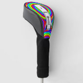 Rainbow Spiral by Kenneth Yoncich ゴルフヘッドカバー (アングル)
