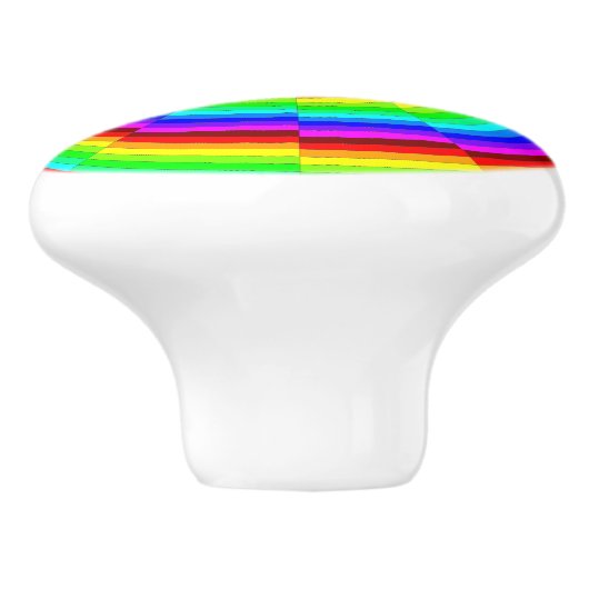 Rainbow Spiral by Kenneth Yoncich セラミックノブ (側面)