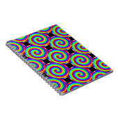 Rainbow Spiral by Kenneth Yoncich ノートブック (右側)