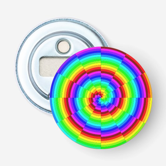 Rainbow Spiral by Kenneth Yoncich 栓抜き (正面)