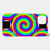 Rainbow Spiral by Kenneth Yoncich Case-Mate iPhoneケース (裏面 (横))