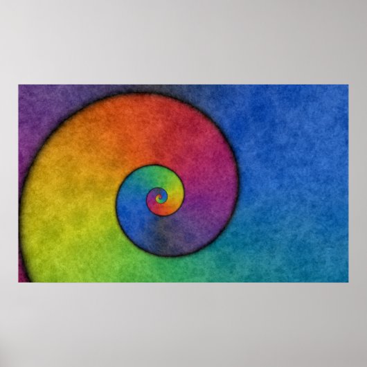Rainbow Spiral Poster ポスター (正面)