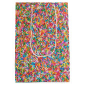 Rainbow sprinkles ミディアムペーパーバッグ (裏面)