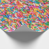 Rainbow sprinkles ラッピングペーパー (角)