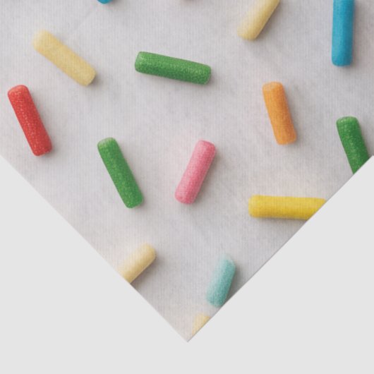 Rainbow Sprinkles Colorful Pattern 薄葉紙 (詳細)