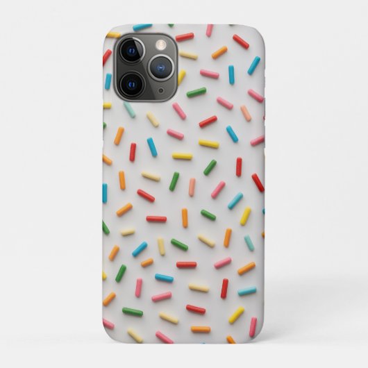 Rainbow Sprinkles Colorful Pattern Case-Mate iPhoneケース (裏)