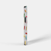 Rainbow Sprinkles Colorful Pattern iPhoneケース (右側面)
