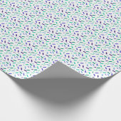 Rainbow Sprinkles Gay Men's Pride Flag ラッピングペーパー (角)