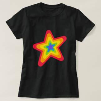 Rainbow Star Tシャツ