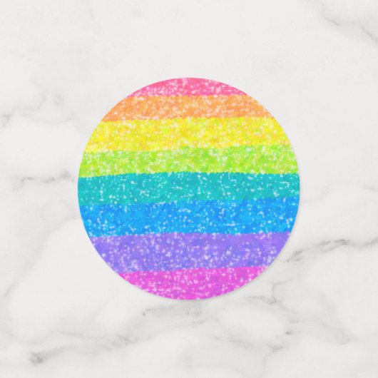 Rainbow Stars Birthday コンフェッティ (スモール正面)