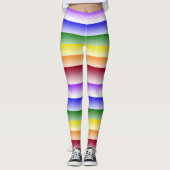 Rainbow Stripe Leggings レギンス (正面)